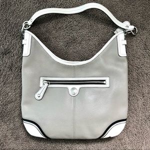 COACH Pebbled Leather Laura Hobo Bag